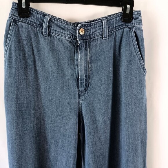 Rewash Wide Leg Traveler Jeans Women’s Size 1/25 Light Wash Comfort Waistband - Picture 9 of 10